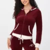 Bawełniana bluza z kapturem Cotton Velour Sweetheart Bawełniana bluza z kapturem Cotton Velour Sweetheart