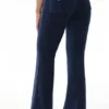 Bawełniane spodnie dresowe Hollywood Scottie z kieszeniami na zatrzaski z Cotton Velour Bawełniane spodnie dresowe Hollywood Scottie z kieszeniami na zatrzaski z Cotton Velour