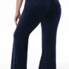 Bawełniane spodnie dresowe Hollywood Scottie z kieszeniami zapinanymi na zatrzaski w rozmiarze plus size Bawełniane spodnie dresowe Hollywood Scottie z kieszeniami zapinanymi na zatrzaski w rozmiarze plus size