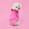 Blingowa welurowa bluza z kapturem dla zwierząt Blingowa welurowa bluza z kapturem dla zwierząt