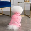 Blingowa welurowa bluza z kapturem dla zwierząt Blingowa welurowa bluza z kapturem dla zwierząt