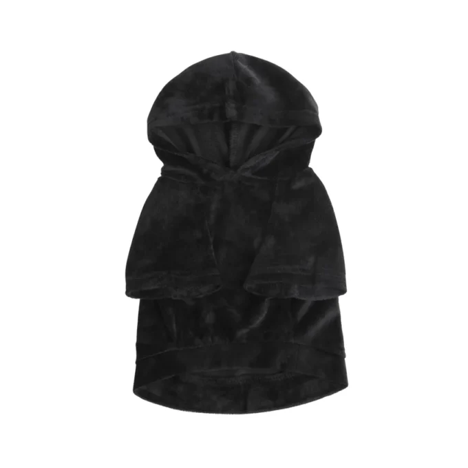Blingowa welurowa bluza z kapturem dla zwierząt Blingowa welurowa bluza z kapturem dla zwierząt