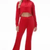 Bluza Big Bling z kapturem z asymetrycznym dołem i dużymi kryształkami Bluza Big Bling z kapturem z asymetrycznym dołem i dużymi kryształkami