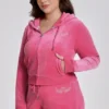 Bluza z kapturem Angel Couture Big Bling w rozmiarze plus size Bluza z kapturem Angel Couture Big Bling w rozmiarze plus size