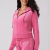 Bluza z kapturem Angel Couture Big Bling z weluru Bluza z kapturem Angel Couture Big Bling z weluru
