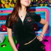 Bluza z kapturem Cherry Bling z weluru Bluza z kapturem Cherry Bling z weluru