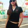 Bluza z kapturem Cherry Bling z weluru Bluza z kapturem Cherry Bling z weluru