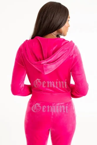 Bluza z kapturem Gemini z Big Bling, którą można spersonalizować Bluza z kapturem Gemini z Big Bling, którą można spersonalizować