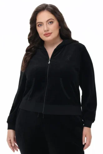 Bluza z kapturem Heritage z Cotton Velour w rozmiarze plus size Bluza z kapturem Heritage z Cotton Velour w rozmiarze plus size
