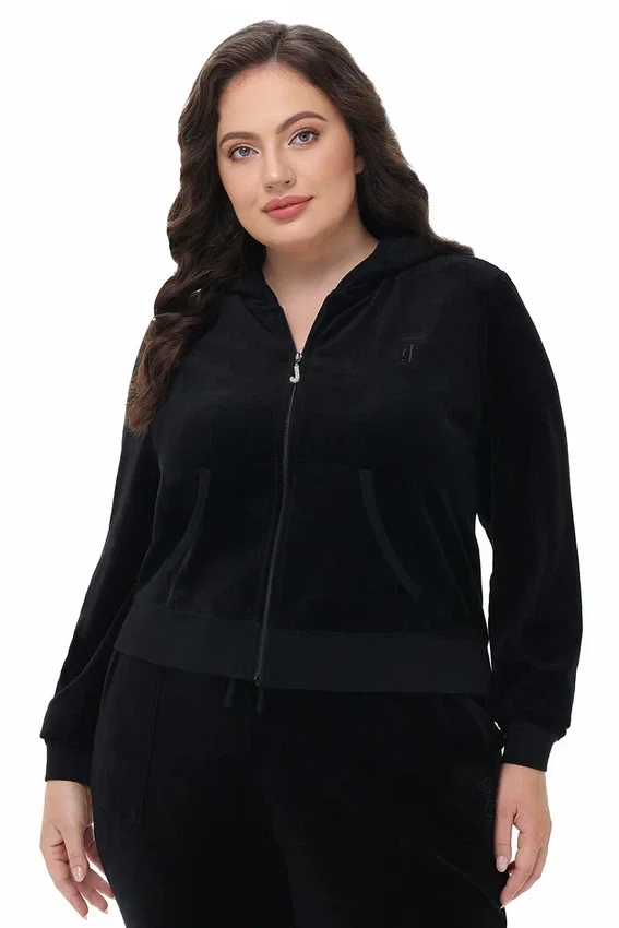 Bluza z kapturem Heritage z Cotton Velour w rozmiarze plus size Bluza z kapturem Heritage z Cotton Velour w rozmiarze plus size