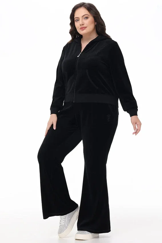Bluza z kapturem Heritage z Cotton Velour w rozmiarze plus size Bluza z kapturem Heritage z Cotton Velour w rozmiarze plus size