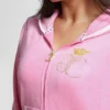 Bluza z kapturem Lady Juicy Hollywood Heritage w dużych rozmiarach