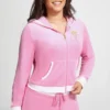 Bluza z kapturem Lady Juicy Hollywood Heritage w dużych rozmiarach