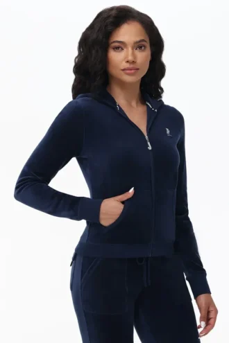 Bluza z kapturem Scottie z Cotton Velour Bluza z kapturem Scottie z Cotton Velour