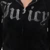 Bluza z kapturem z błyskotkami z przodu Bluza z kapturem z błyskotkami z przodu