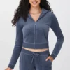 Bluza z kapturem z Cotton Velour Heritage Bluza z kapturem z Cotton Velour Heritage