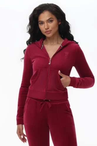 Bluza z kapturem z Cotton Velour Heritage Bluza z kapturem z Cotton Velour Heritage