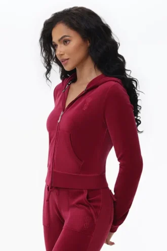 Bluza z kapturem z Cotton Velour Heritage Bluza z kapturem z Cotton Velour Heritage