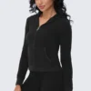 Bluza z kapturem z pranej frotte z dużym błyskotliwym logo Big Bling Bluza z kapturem z pranej frotte z dużym błyskotliwym logo Big Bling