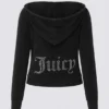 Bluza z kapturem z pranej frotte z dużym błyskotliwym logo Big Bling Bluza z kapturem z pranej frotte z dużym błyskotliwym logo Big Bling