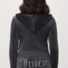 Bluza z kapturem z przodu z mieszanką kryształów Bluza z kapturem z przodu z mieszanką kryształów