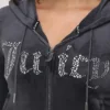 Bluza z kapturem z przodu z mieszanką kryształów Bluza z kapturem z przodu z mieszanką kryształów