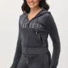 Bluza z kapturem z przodu z mieszanką kryształów Bluza z kapturem z przodu z mieszanką kryształów