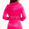 Bluza z kapturem z weluru „Big Bling” z motywem Panny Bluza z kapturem z weluru „Big Bling” z motywem Panny