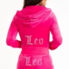 Bluza z kapturem z weluru Leo z możliwością personalizacji Big Bling Bluza z kapturem z weluru Leo z możliwością personalizacji Big Bling