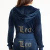 Bluza z kapturem z weluru Leo z możliwością personalizacji Big Bling Bluza z kapturem z weluru Leo z możliwością personalizacji Big Bling