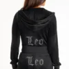 Bluza z kapturem z weluru Leo z możliwością personalizacji Big Bling Bluza z kapturem z weluru Leo z możliwością personalizacji Big Bling