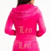 Bluza z kapturem z weluru Leo z możliwością personalizacji Big Bling Bluza z kapturem z weluru Leo z możliwością personalizacji Big Bling
