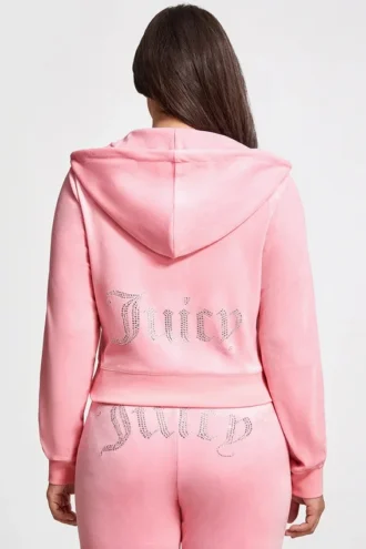 Bluza z kapturem z weluru Og Big Bling w rozmiarze plus size Bluza z kapturem z weluru Og Big Bling w rozmiarze plus size