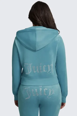 Bluza z kapturem z weluru Og Big Bling w rozmiarze plus size Bluza z kapturem z weluru Og Big Bling w rozmiarze plus size
