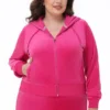 Bluza z kapturem z weluru Og Big Bling w rozmiarze plus size Bluza z kapturem z weluru Og Big Bling w rozmiarze plus size