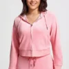 Bluza z kapturem z weluru Og Big Bling w rozmiarze plus size Bluza z kapturem z weluru Og Big Bling w rozmiarze plus size