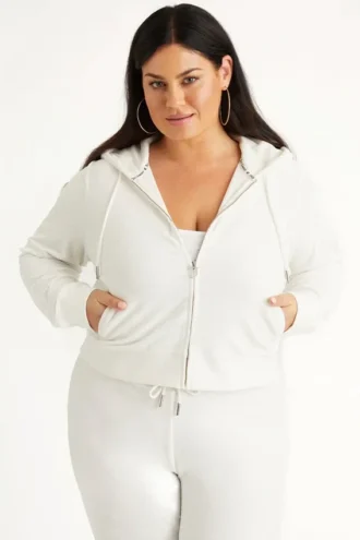 Bluza z kapturem z weluru Og Big Bling w rozmiarze plus size Bluza z kapturem z weluru Og Big Bling w rozmiarze plus size