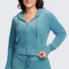 Bluza z kapturem z weluru Og Big Bling w rozmiarze plus size Bluza z kapturem z weluru Og Big Bling w rozmiarze plus size