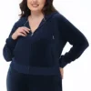 Bluza z kapturem z weluru Og Big Bling w rozmiarze plus size Bluza z kapturem z weluru Og Big Bling w rozmiarze plus size
