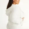 Bluza z kapturem z weluru Og Big Bling w rozmiarze plus size