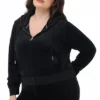 Bluza z kapturem z weluru Og Big Bling w rozmiarze plus size Bluza z kapturem z weluru Og Big Bling w rozmiarze plus size