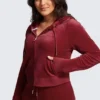 Bluza z kapturem z weluru Og Big Bling w rozmiarze plus size