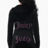 Bluza z kapturem z weluru w stylu Technicolor z Big Bling