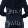 Bluza z kapturem z weluru w stylu Technicolor z Big Bling