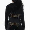 Bluza z kapturem z weluru w stylu Technicolor z Big Bling