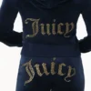 Bluza z kapturem z weluru w stylu Technicolor z Big Bling