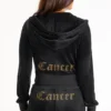 Bluza z kapturem z weluru z logo Big Bling, z możliwością personalizacji dla znaku Raka