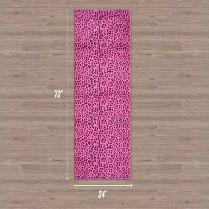 Delikatny dywan nadający się do prania, 2′ x 6′