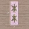 Delikatny dywan nadający się do prania, 2′ x 6′