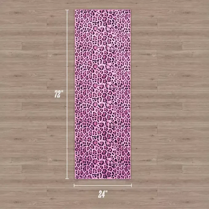 Delikatny dywan nadający się do prania, 2′ x 6′